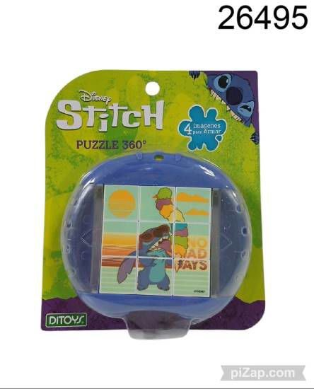 Imagen de PUZZLE 360ª 4 IMAGENES STITCH 6.26
